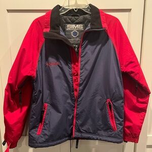 Vintage Sims Red Blue Ski & Snow Jackets Size S